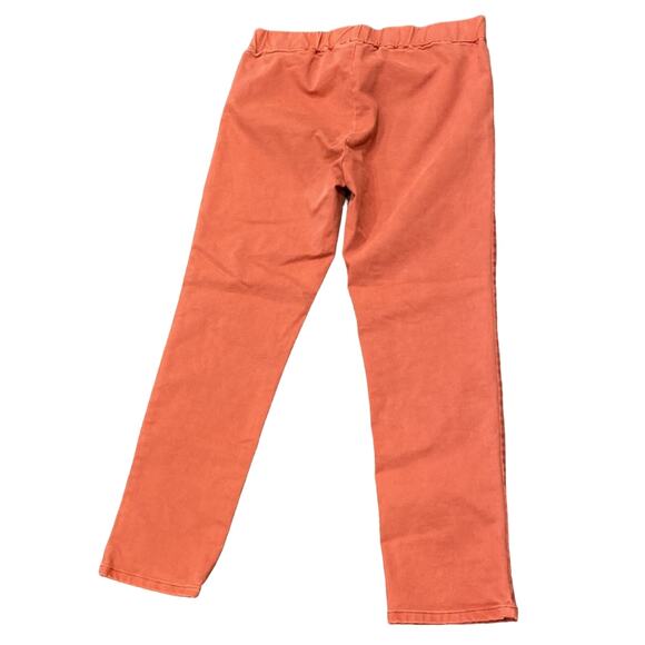SOFT SURROUNDINGS Metro Burnt Orange Pull On Skinny Pants Medium Petite - Picture 2 of 5